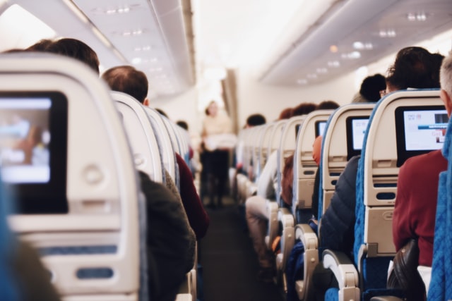 onboard sunwing flight