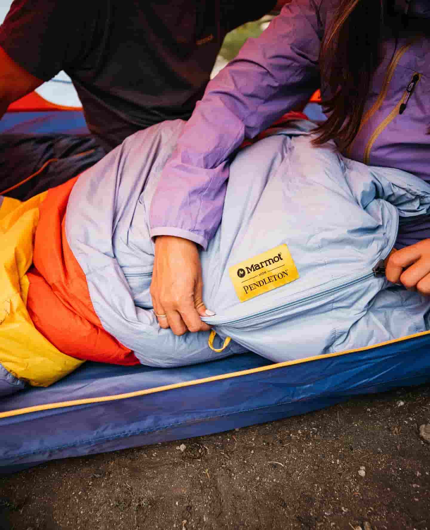 marmot sleeping bag