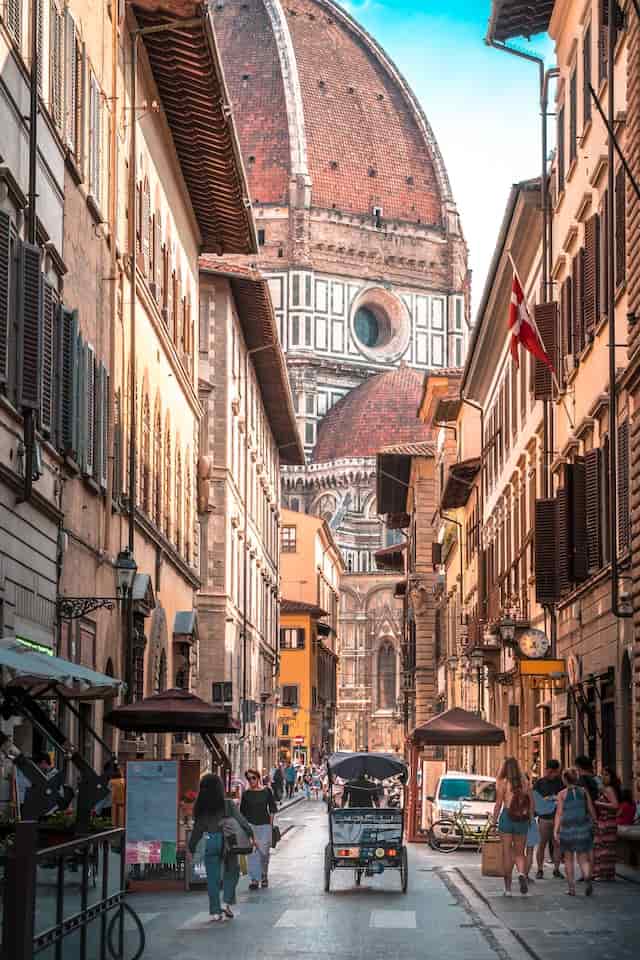 street in florence