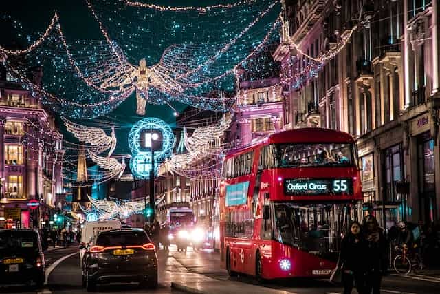 london england street lights