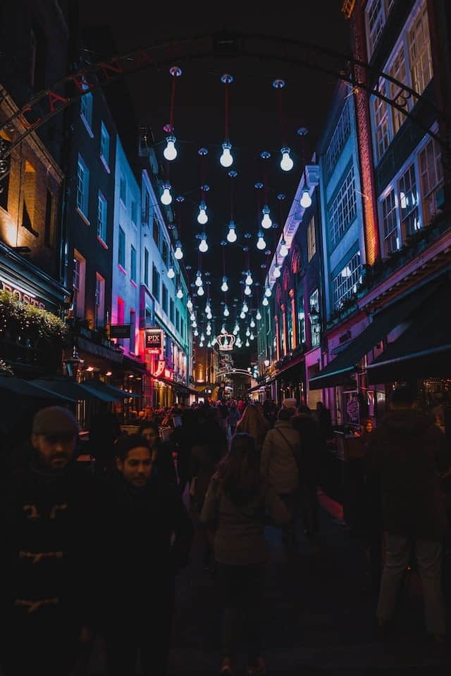 london england night