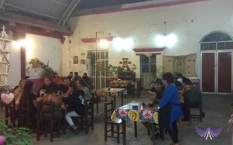 tlayudas las animas restaurant in oaxaca