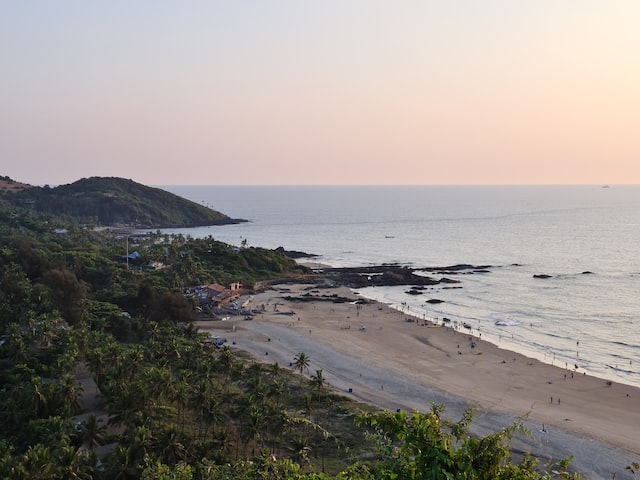 vagator beach india goa