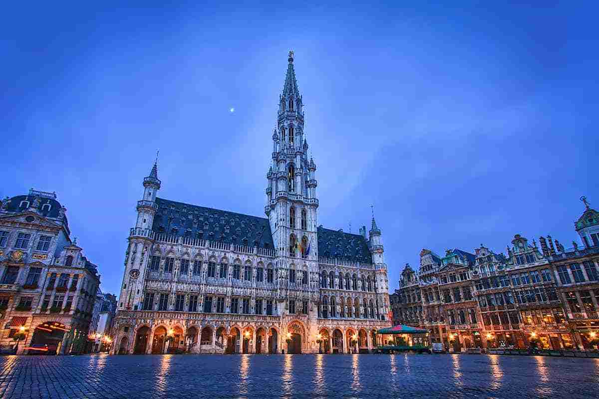Belgium city center, close to Tomorrowland