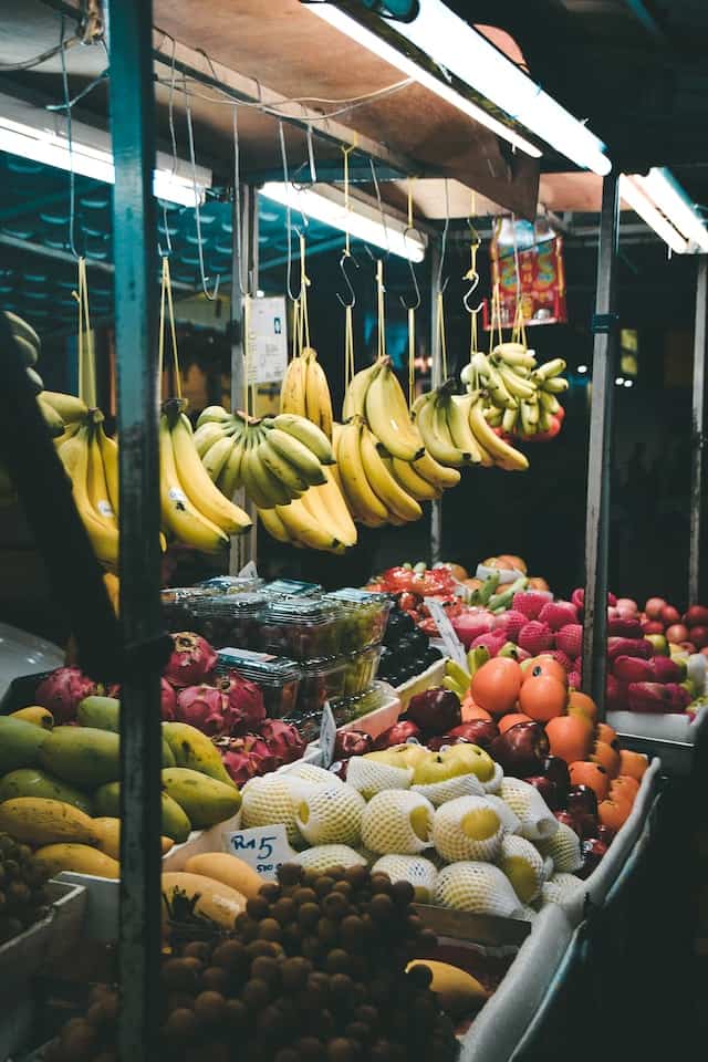 Fruit stand in Kuala Lumpur's Central Market