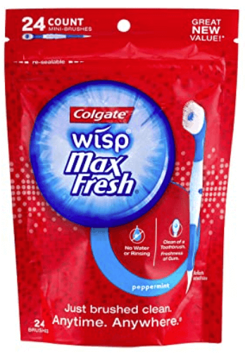 Colgate Max Fresh Disposable Mini Toothbrush