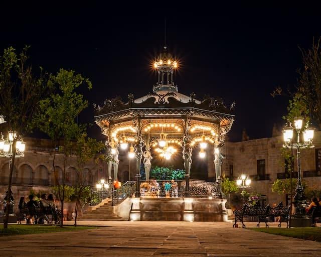 Guadalajara mexico at night
