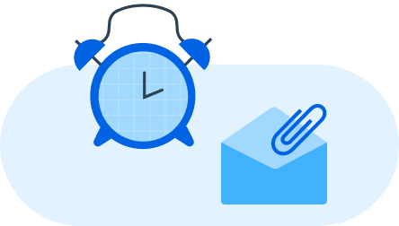 A Clock and an Envelope