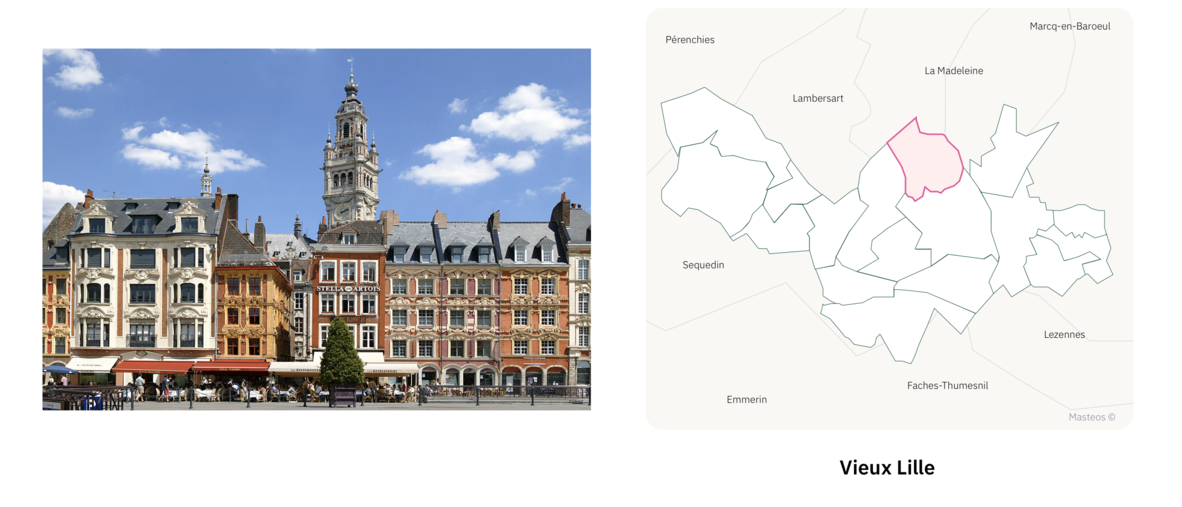 Au Vieux De La Vieille Lille Carte