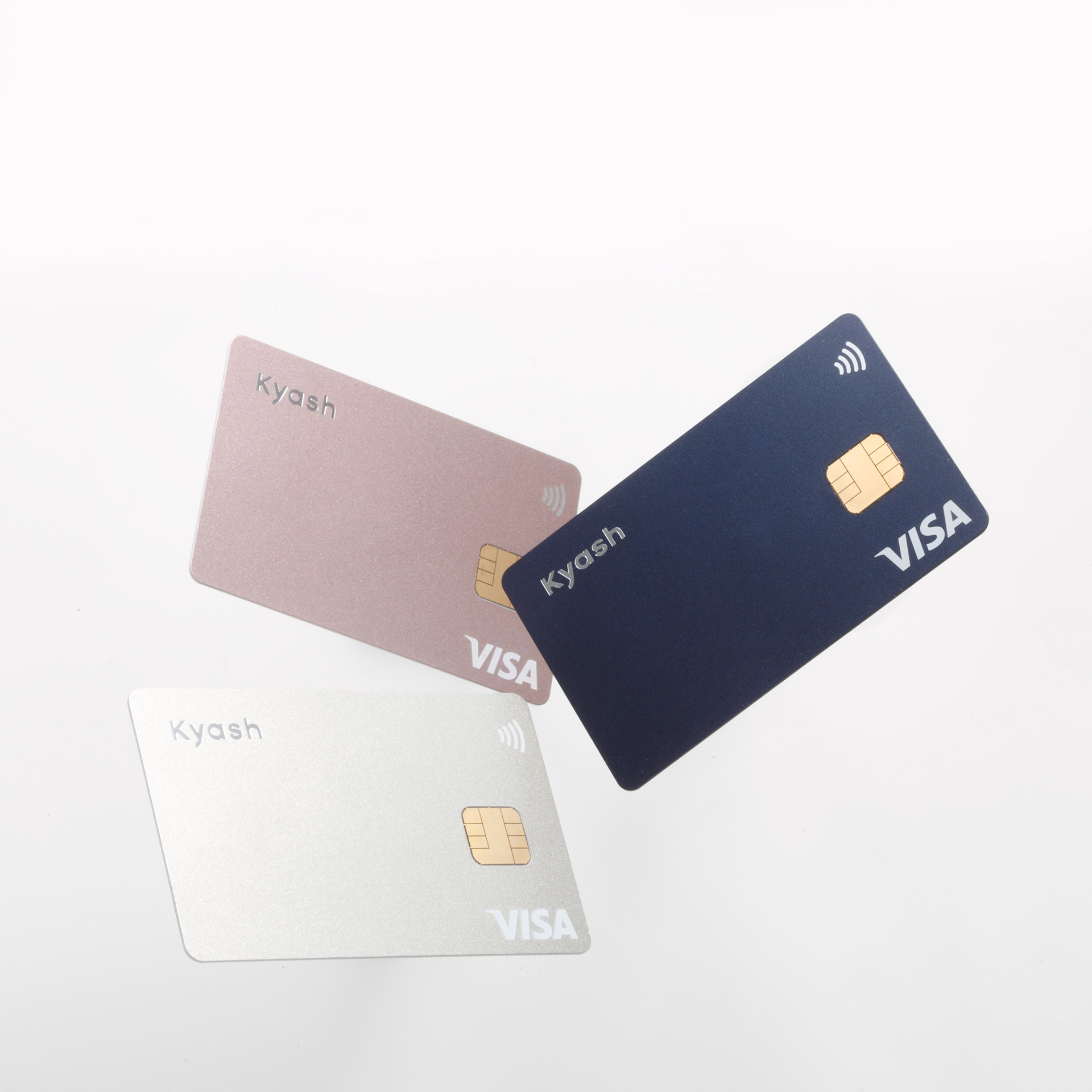 最もシンプルなデザインのvisaカード Kyash Card Kyash キャッシュ