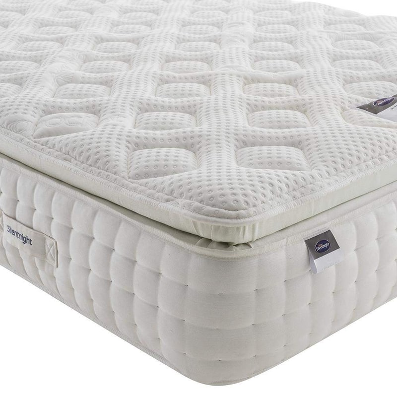 Silentnight Mirapocket 1000 Geltex Pillow Top Mattress UK King Prices