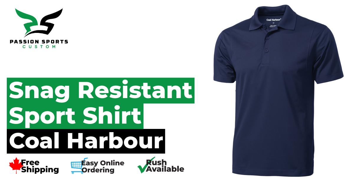 Snag Resistant Sport Shirt Passion Sports Custom