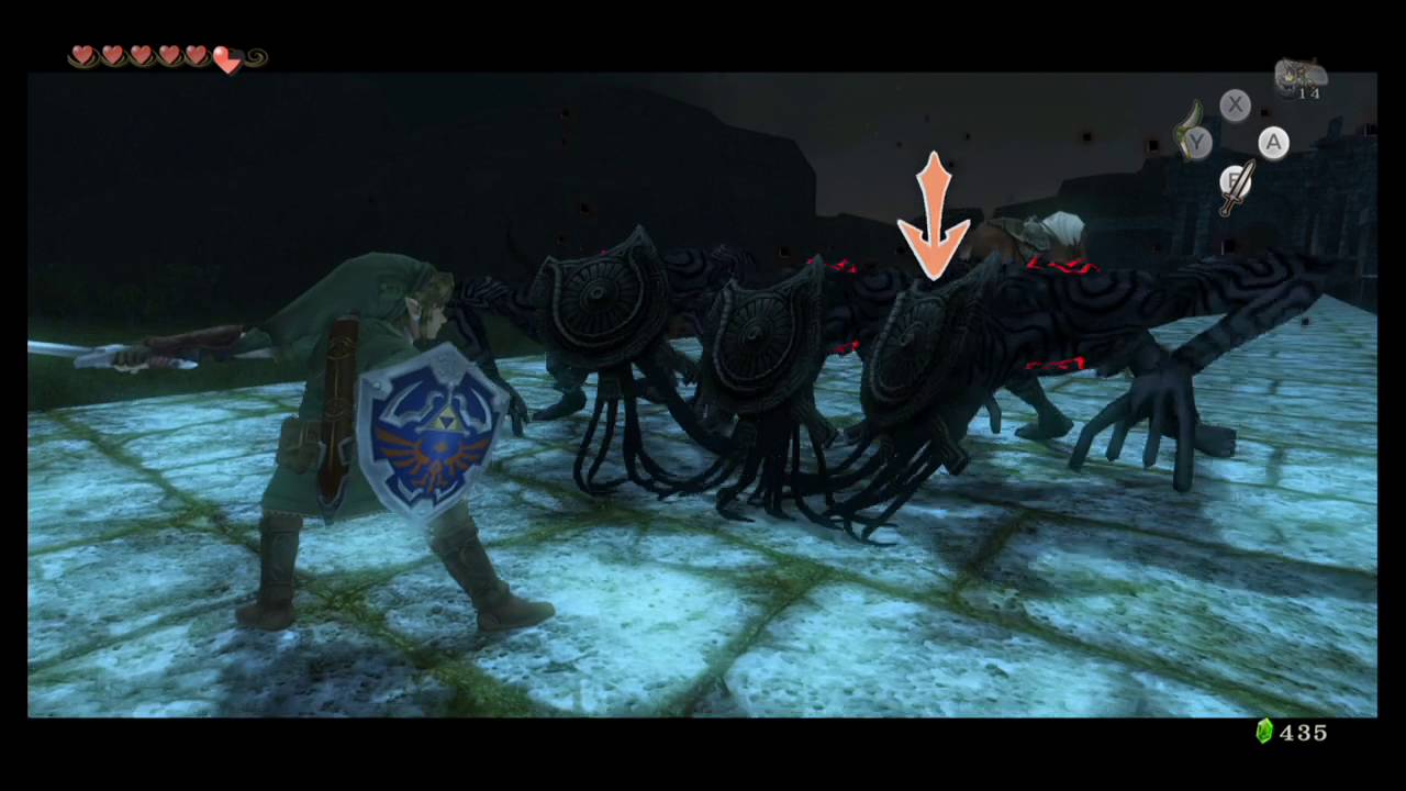 TLoZ Twilight Princess HD Chapter 8:Shadow Beasts Battle - YouTube
