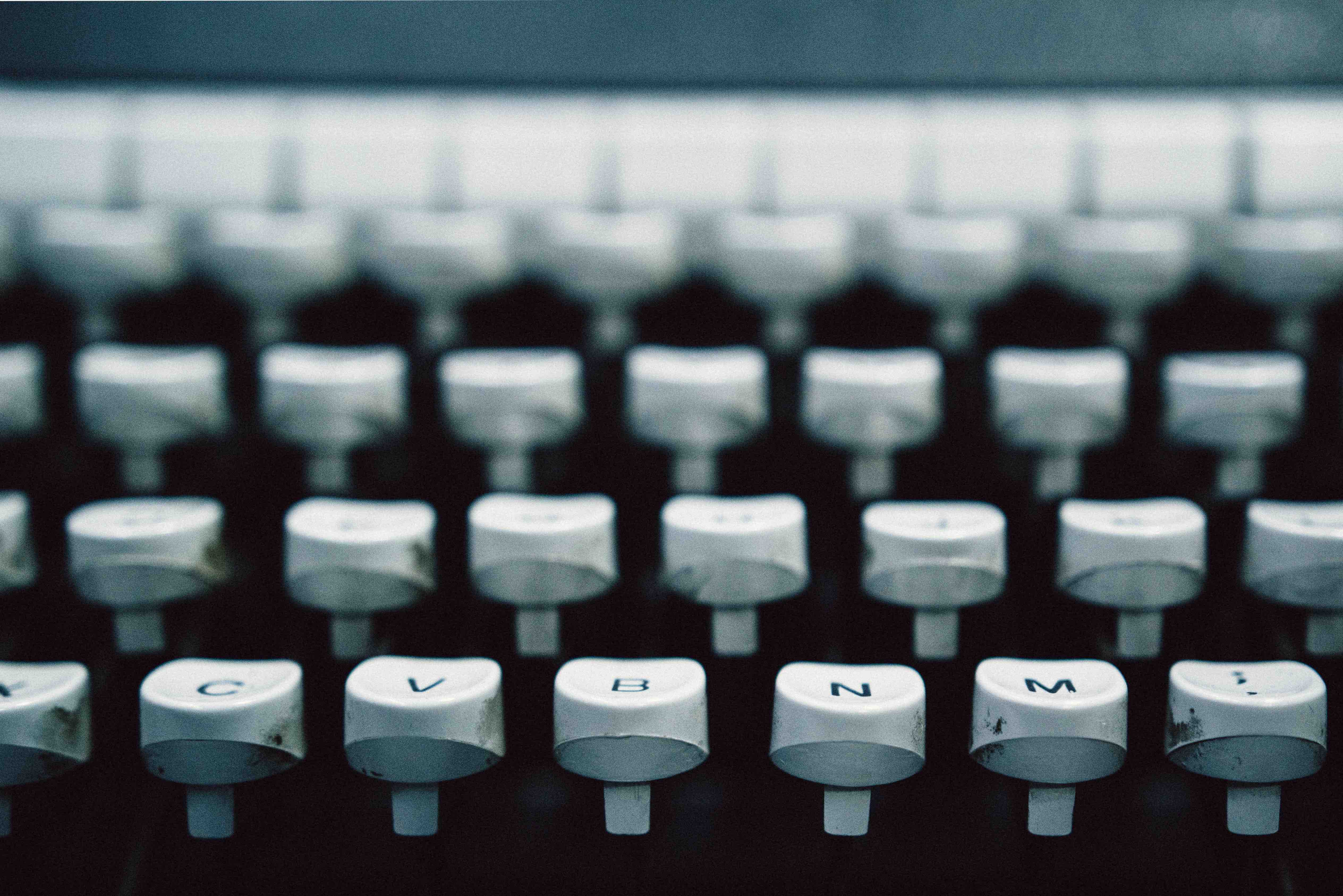 Typing keys