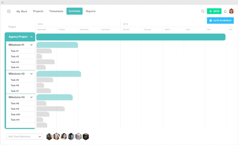 An administrative task pane