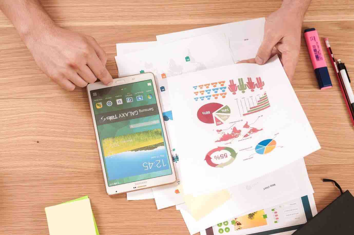Data sheets and time-tracking software