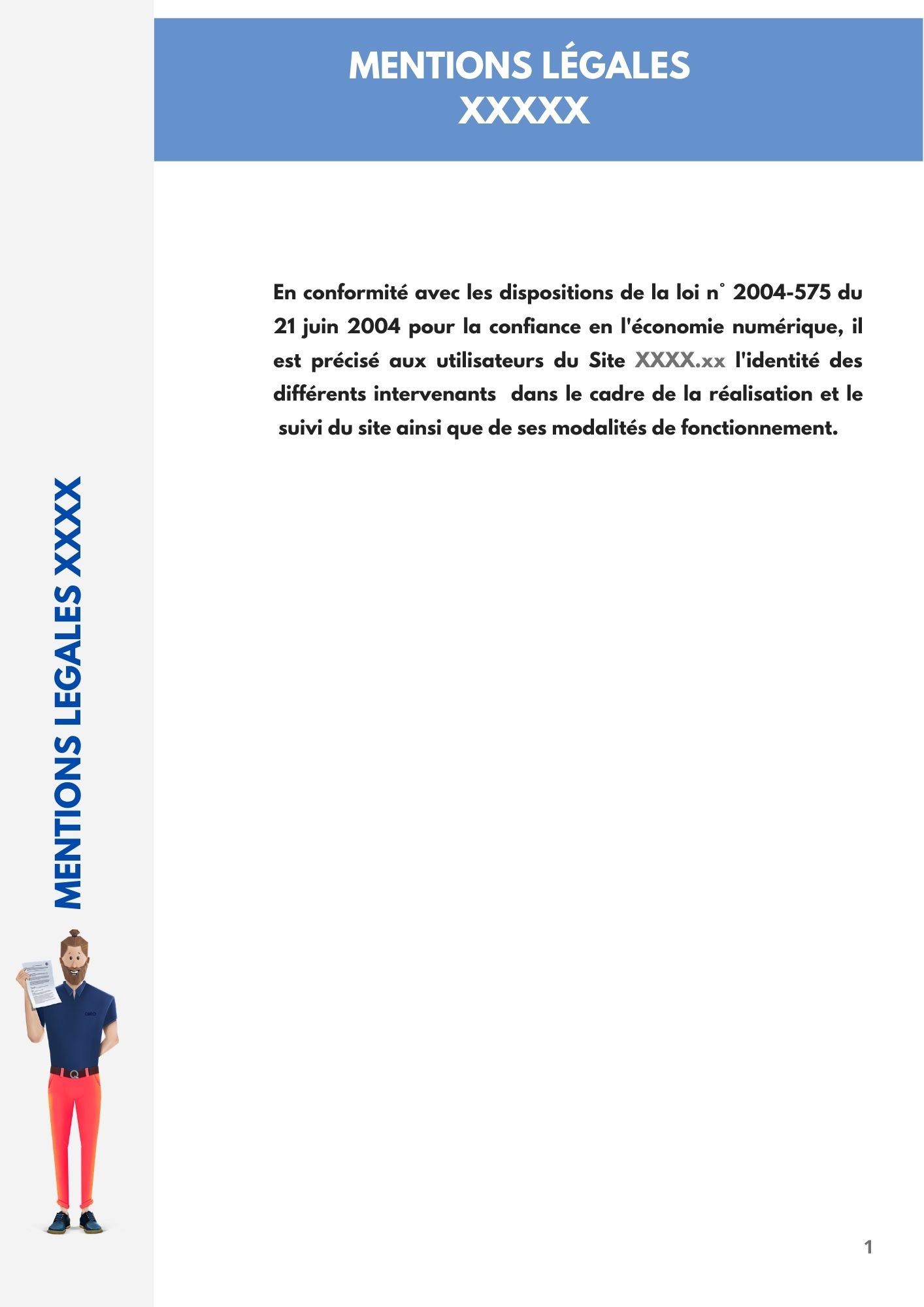 Mentions L gales Document Et Mod le T l charger