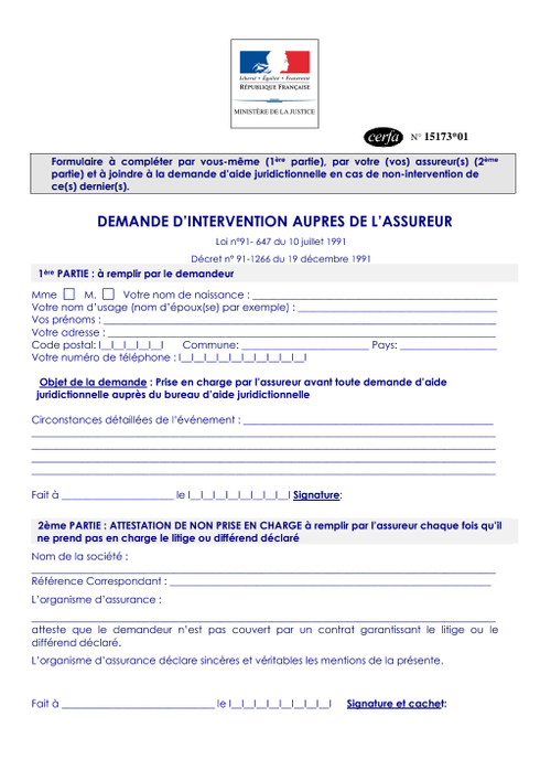 Attestation De Non Prise En Charge