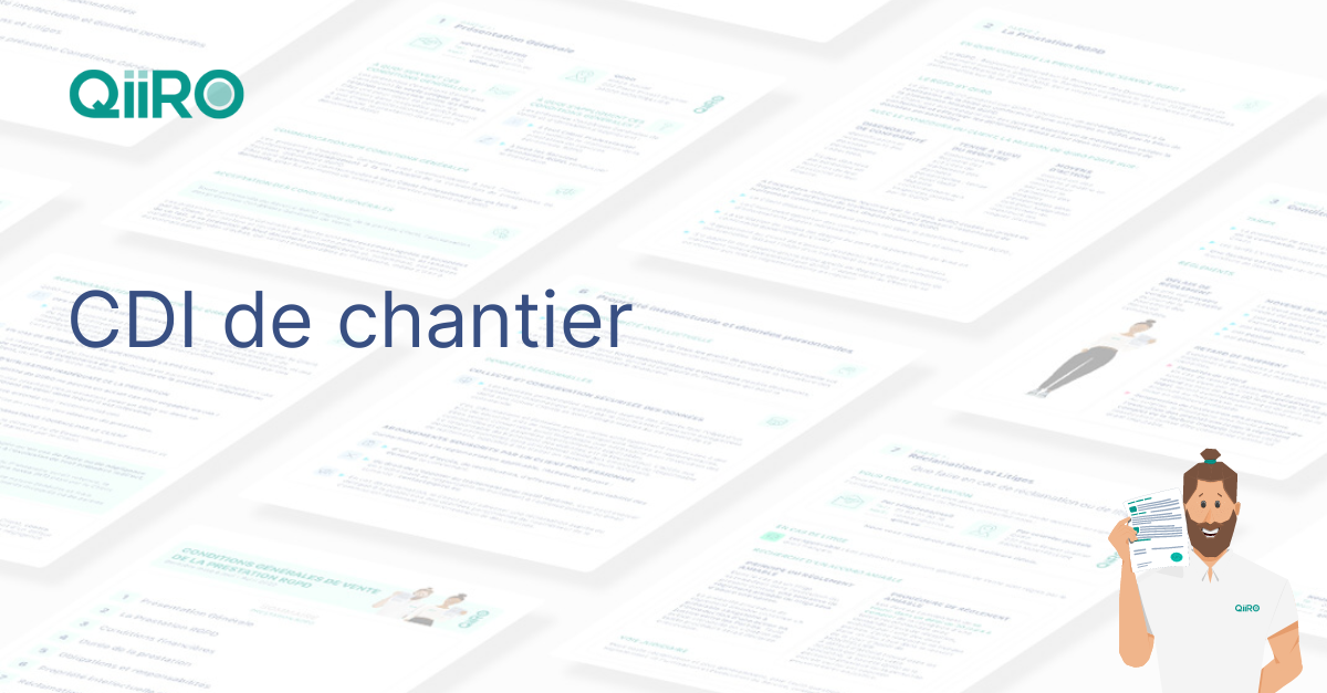 CDI de chantier modèle à télécharger (mis à jour pour 2023)