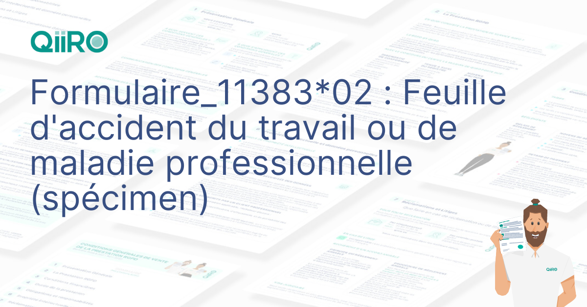 Comment Obtenir Une Nouvelle Feuille D Accident Du Travail