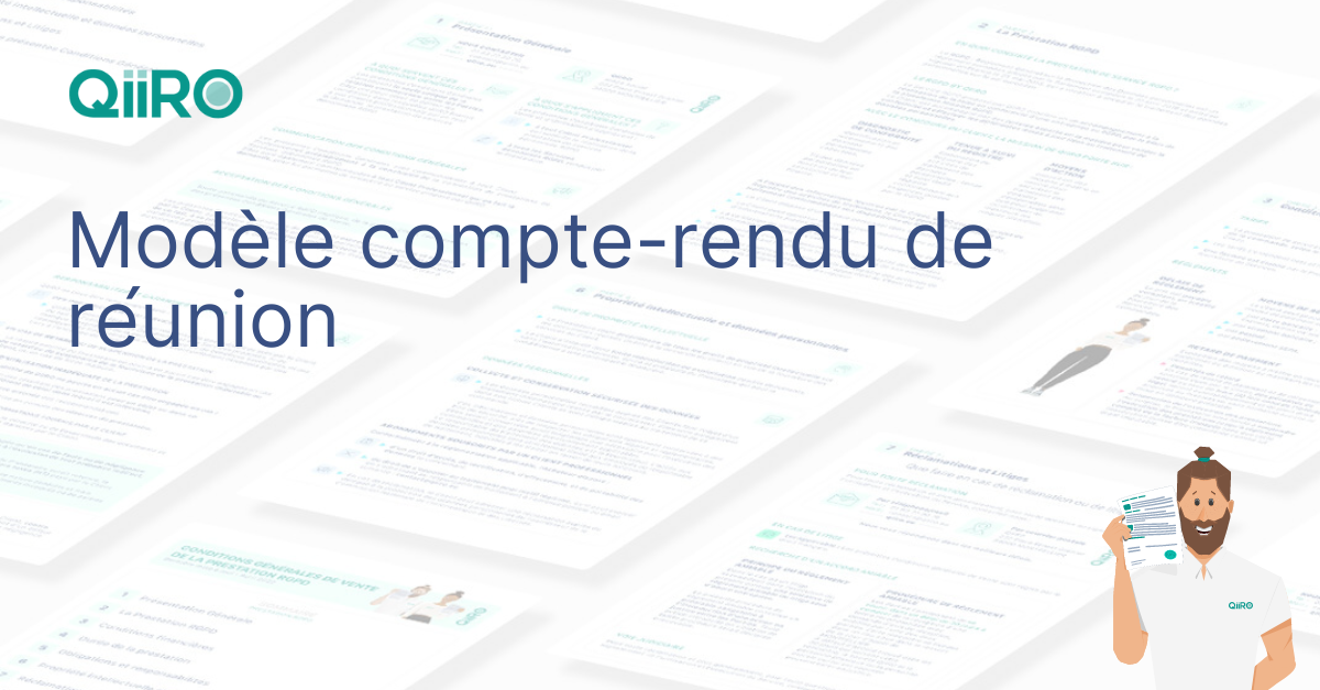 Modèle compte-rendu de réunion - document et modèle à télécharger
