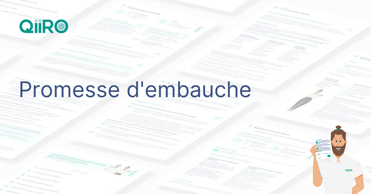 Modele Promesse D'embauche Sous Condition De Régularisation
