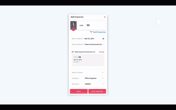 Automated corporate card reconciliation