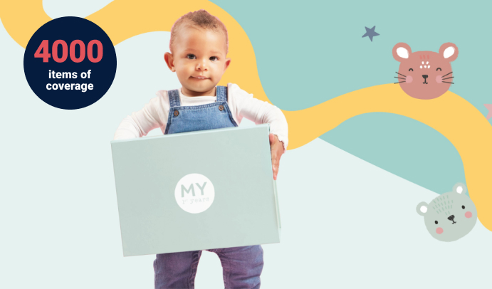 Baby holding box