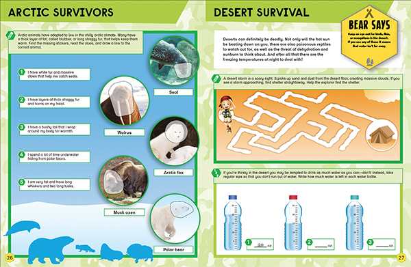  Usborne Books More Wild Survival Activity Book Independent Consultant