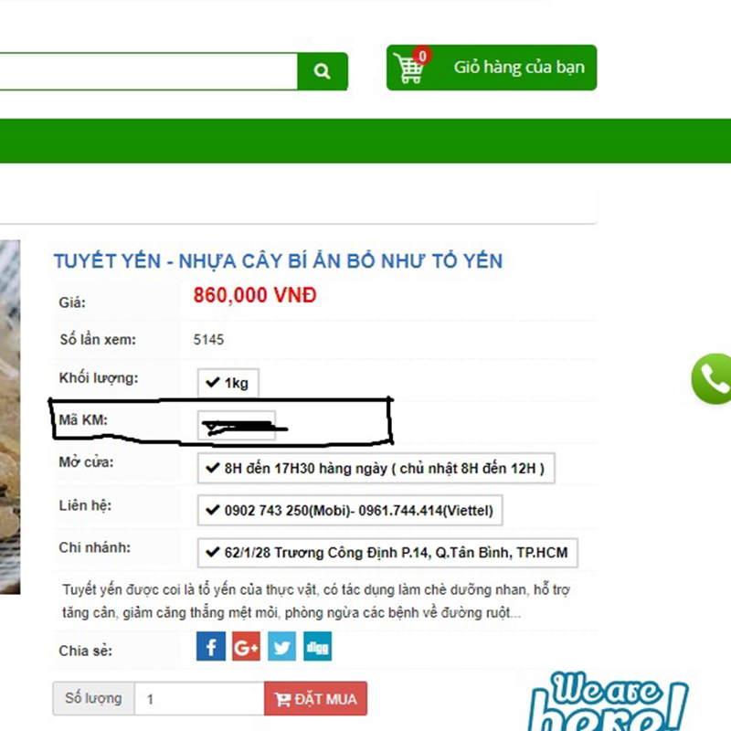 Tuyet yen giam can