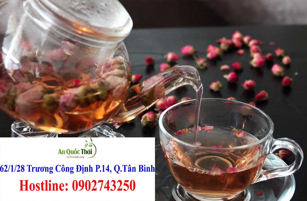 cach pha tra hoa hong