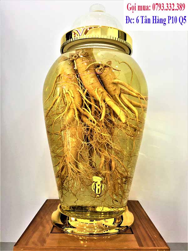 binh thuy tinh ngam ruou 10l dep