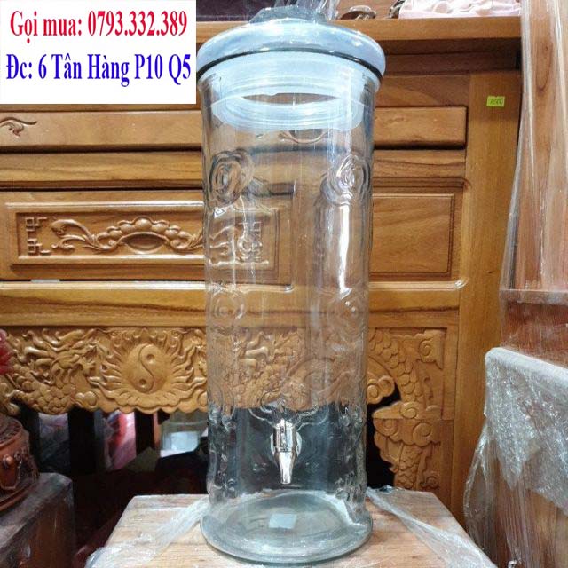 binh thuy tinh ngam ruou 30l