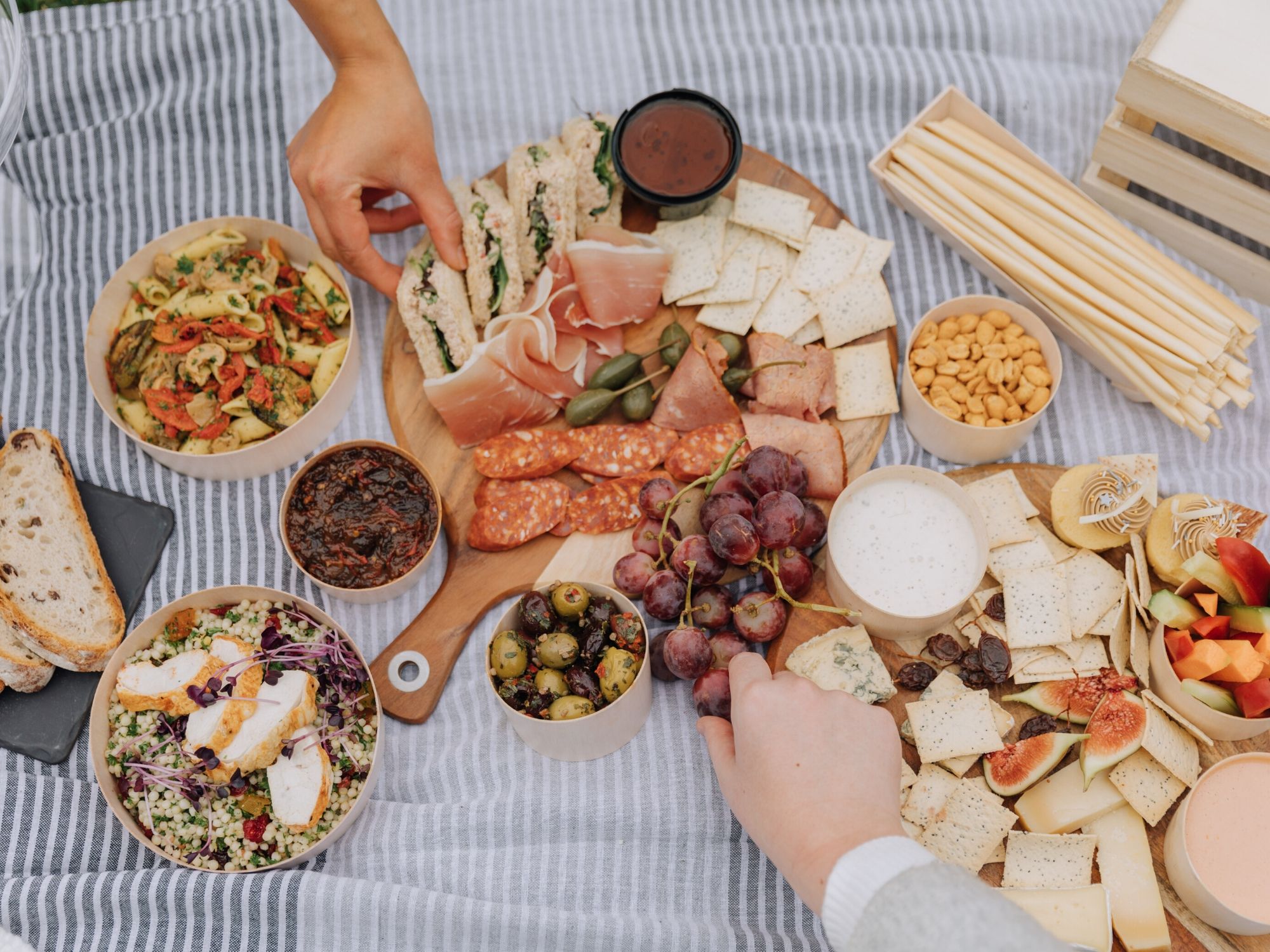 Marriott Hampers Gourmet Picnic Hamper The Westin Brisbane