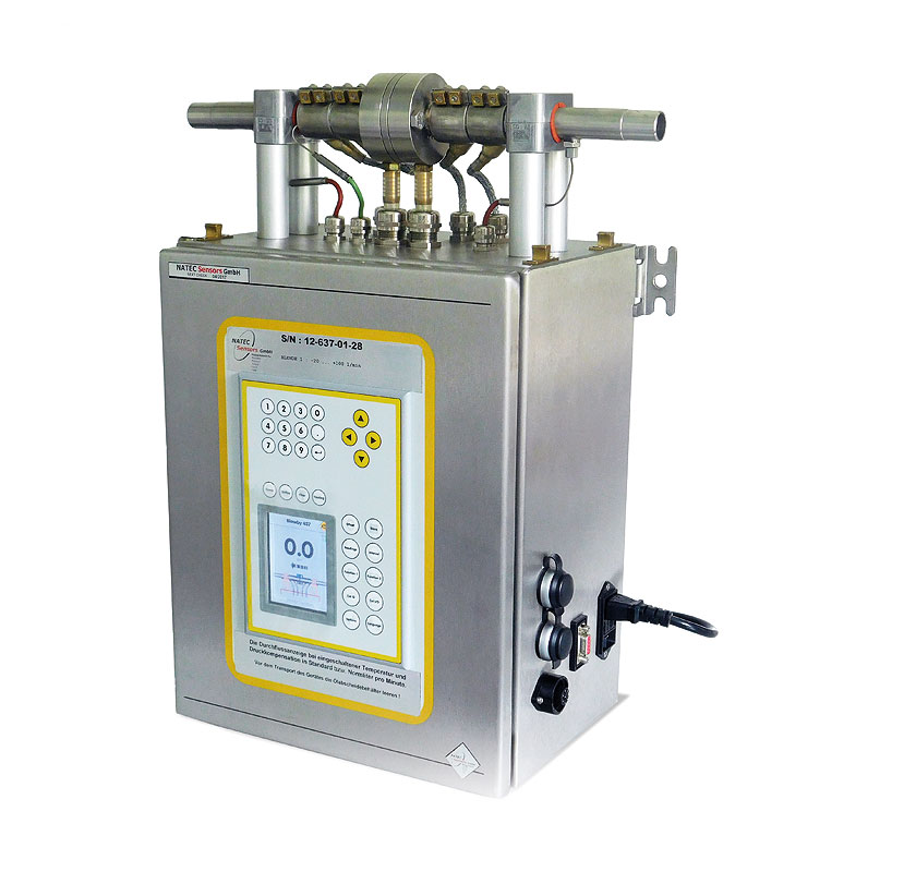 Flow Meter for Gases NBB637 BlowByFlow Meter NATEC Sensors GmbH EN