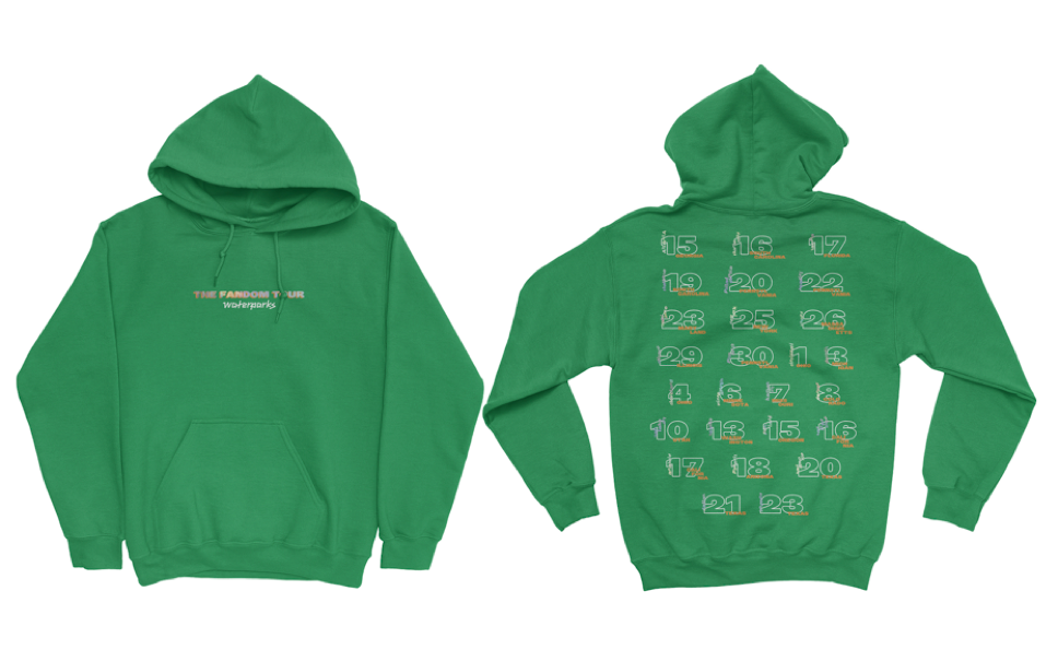 waterparks merch hoodie