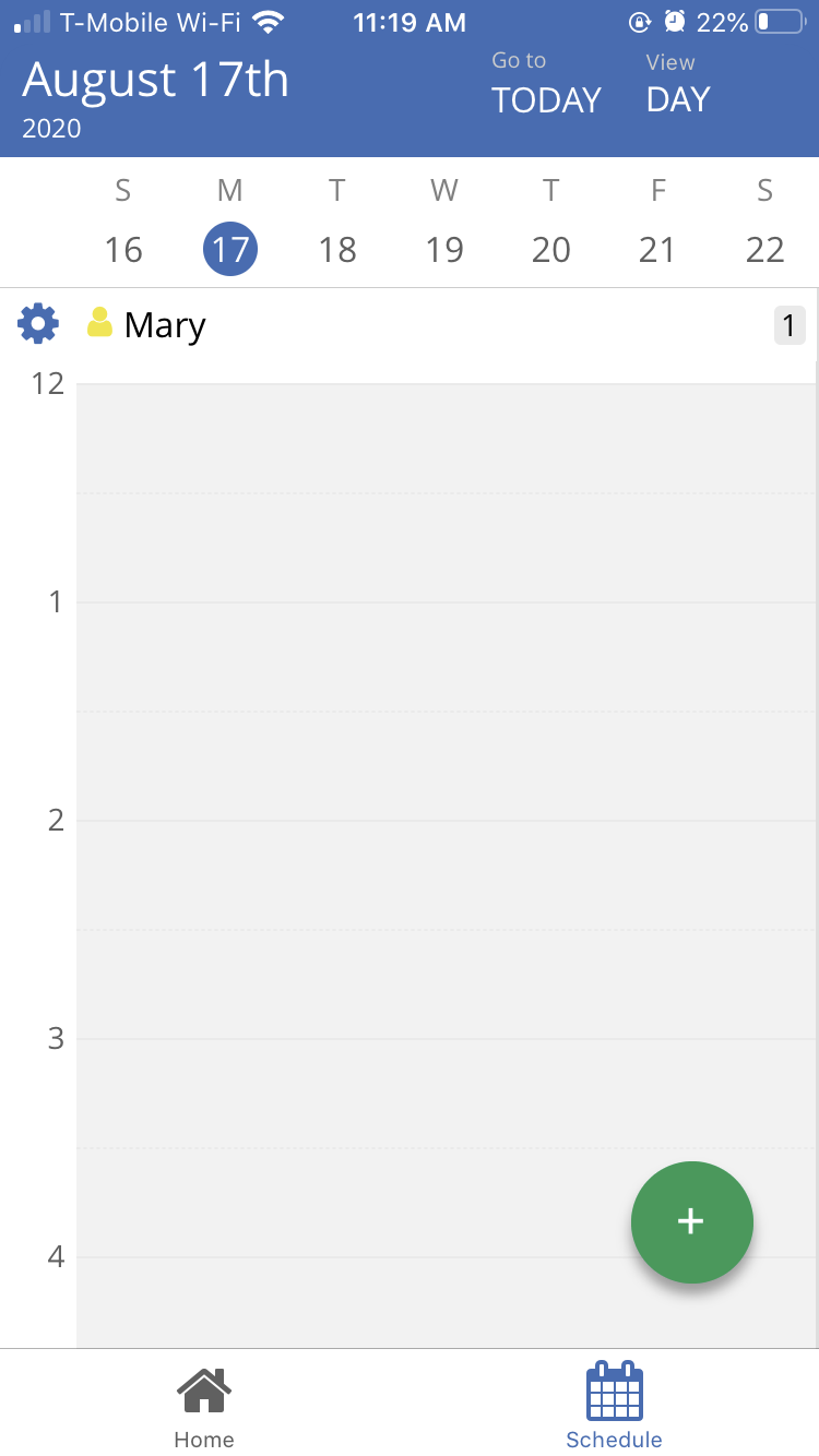 Schedule on Mobile | ServiceMonster Help