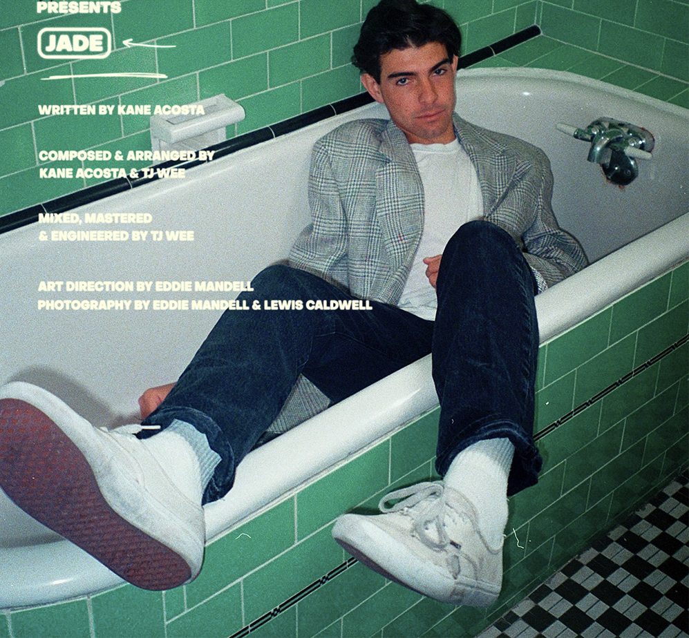 Album cover for Ashes to Amber's album, JADE