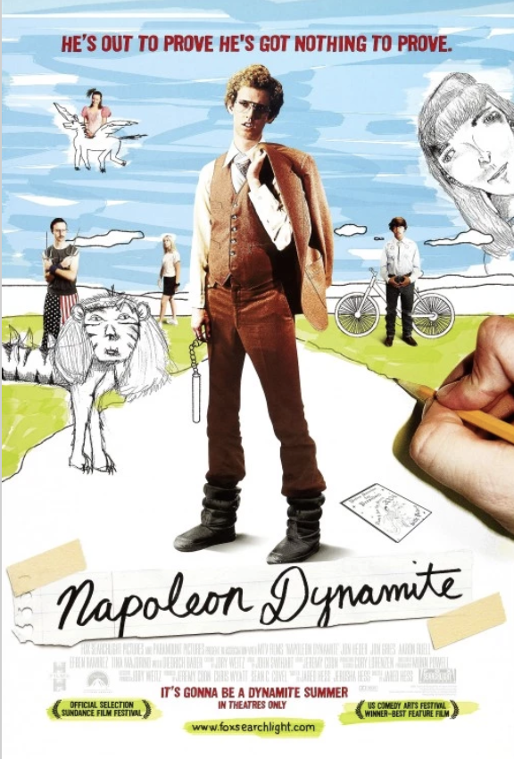 Movie Poster for the movie Napoleon Dynamite