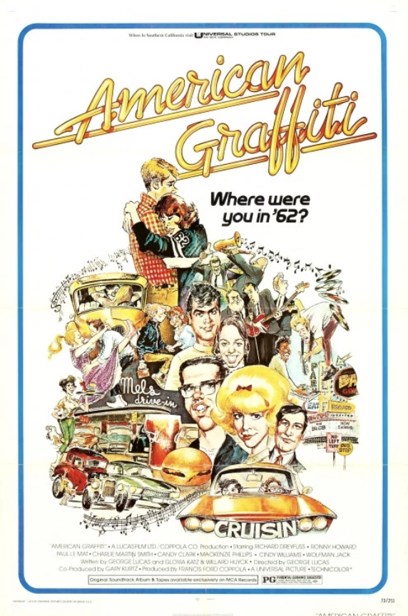 Movie Poster for the movie American Graffiti