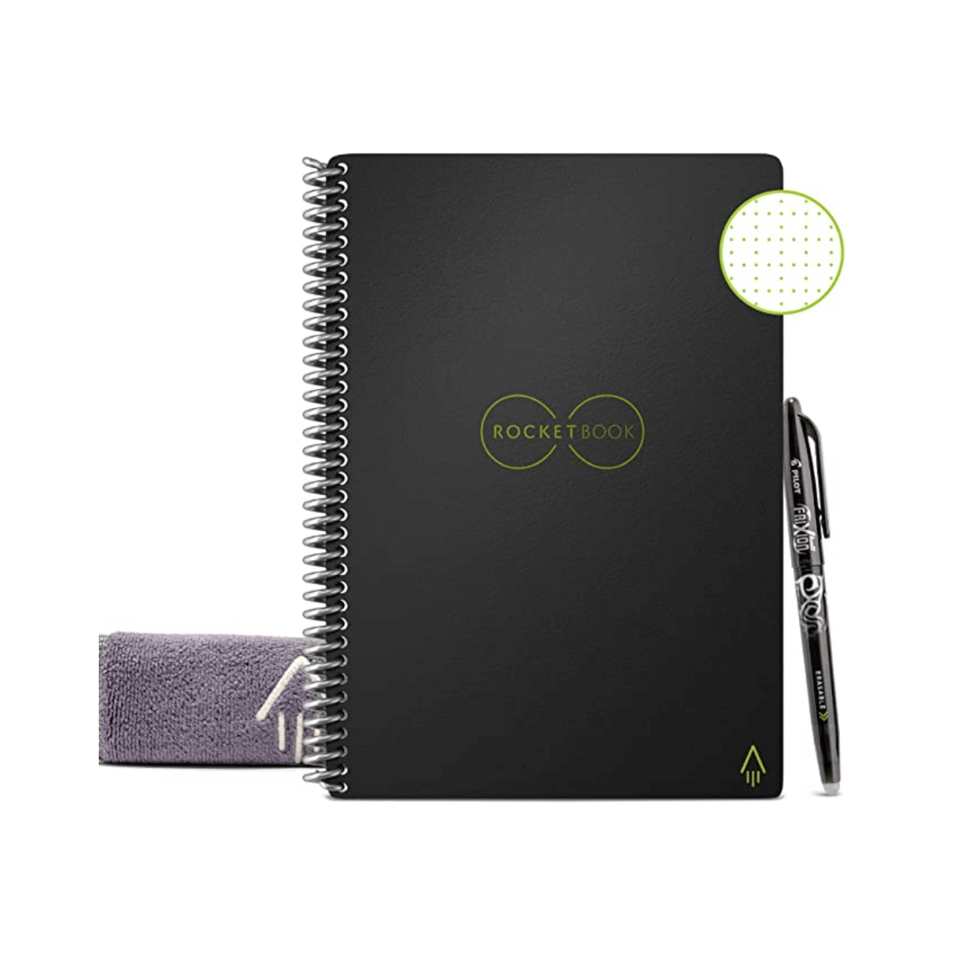 black rocketbook notebook