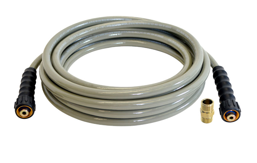 Image of a gray hose