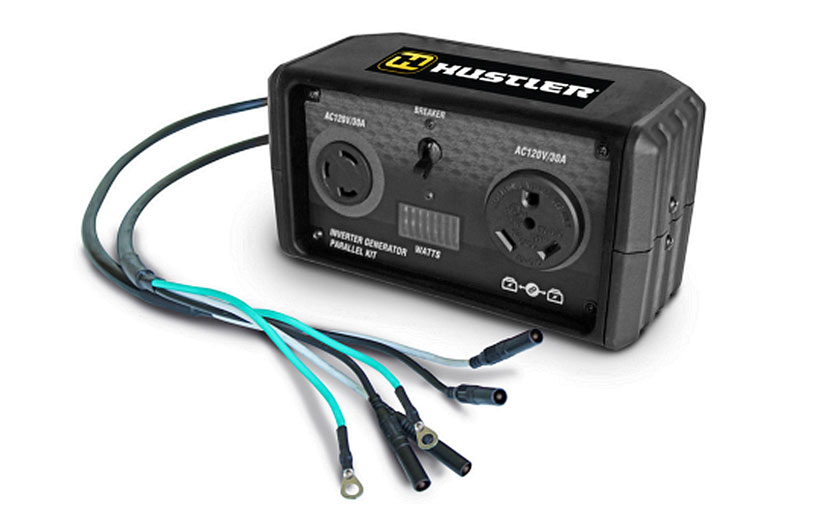 Image of an inverter kit on a white background.