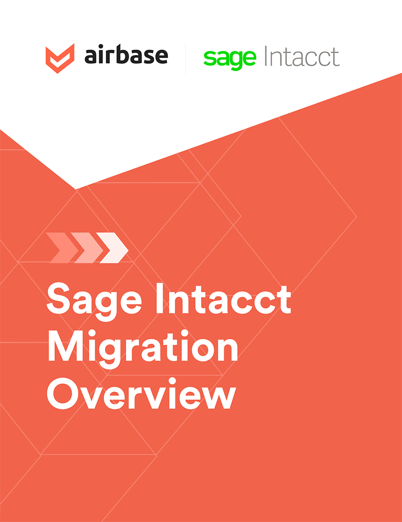 Sage Intacct Migration Project Overview & Plan For Successful