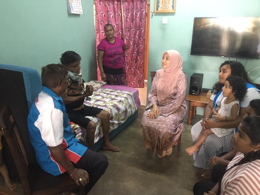 Adn Bukit Melawati Yb Juwairiya Zulkifli Melawat Anggota Keadilan Inisiatif