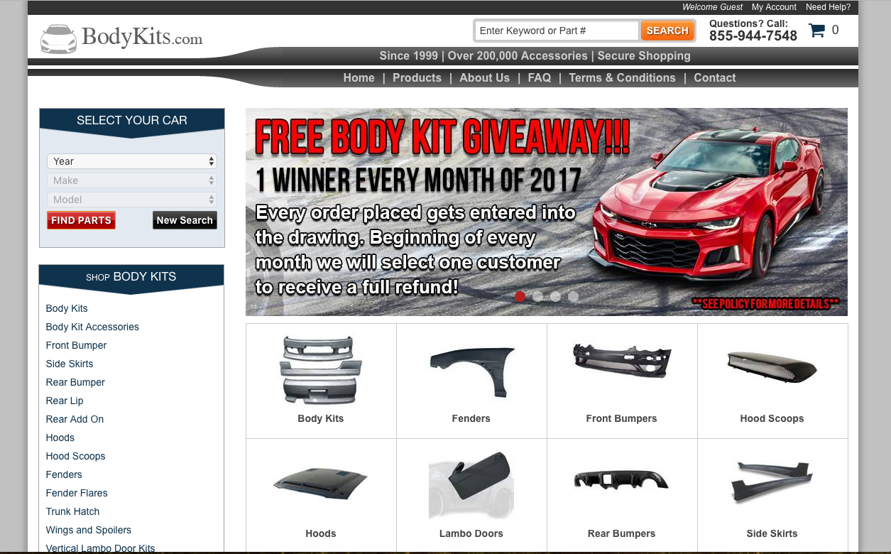 BodyKits Sponsorship