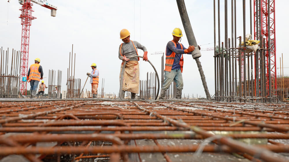 Construction planning crew