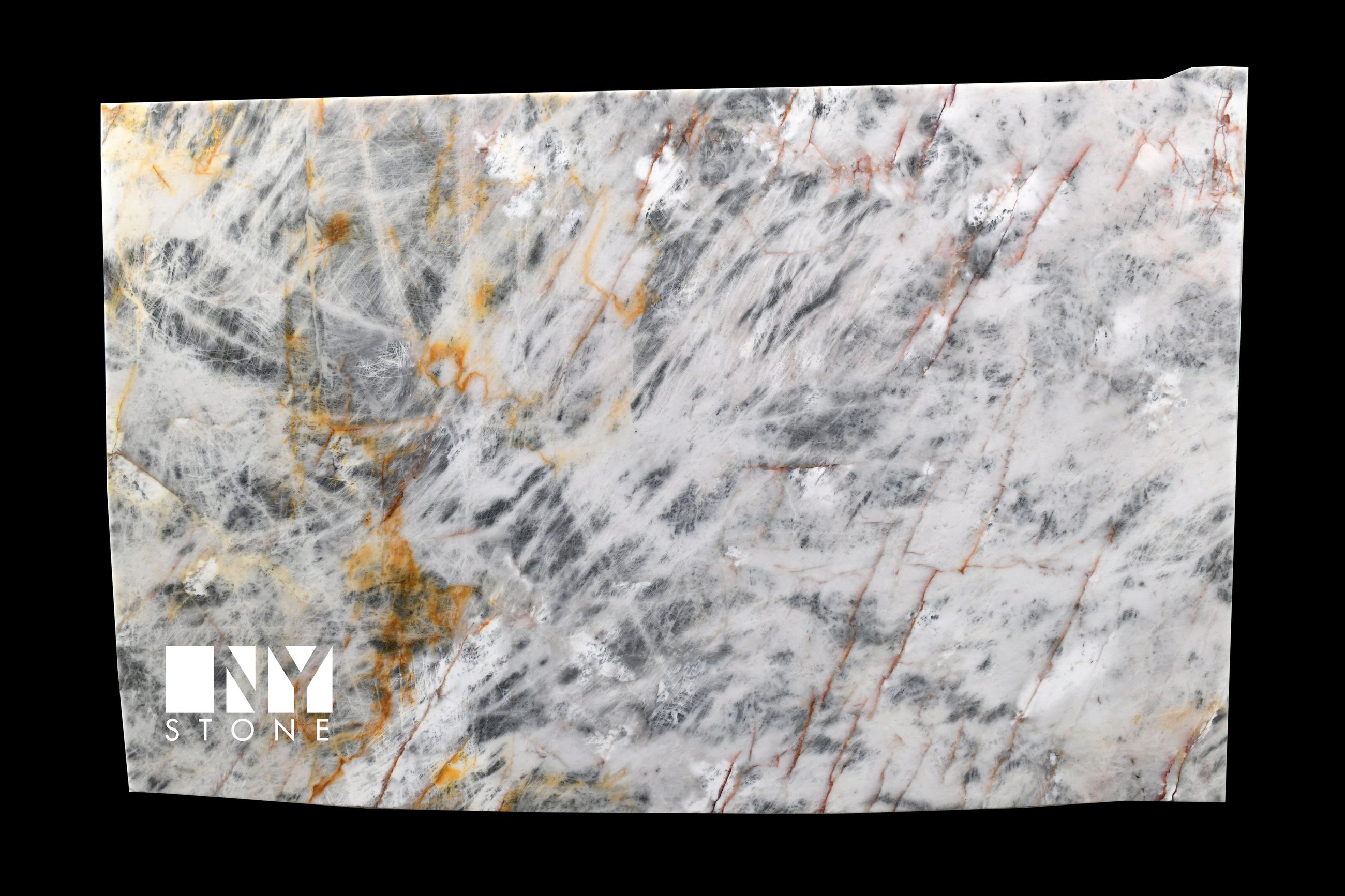 New York Stone | CRISTALLO AZUR QUARTZITE , Quartzite from Brazil