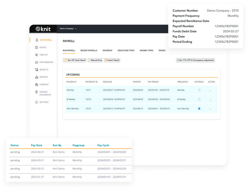 Payroll Software in Canada Knit People