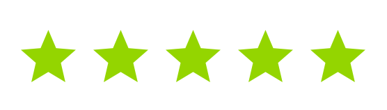 Five green stars